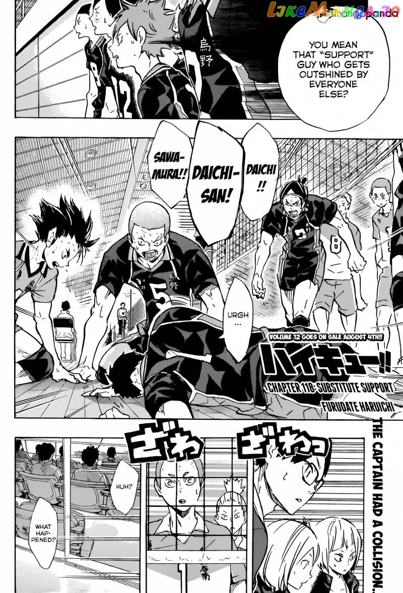 Haikyuu!!, Chapter 118 image 03